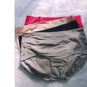 New in Bag. 4 pk mid-rise underwear